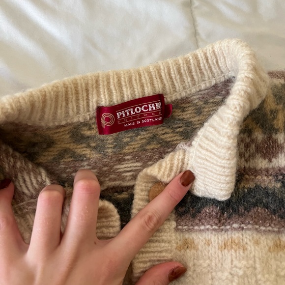 Vintage Wool Cardigan - Picture 3 of 3